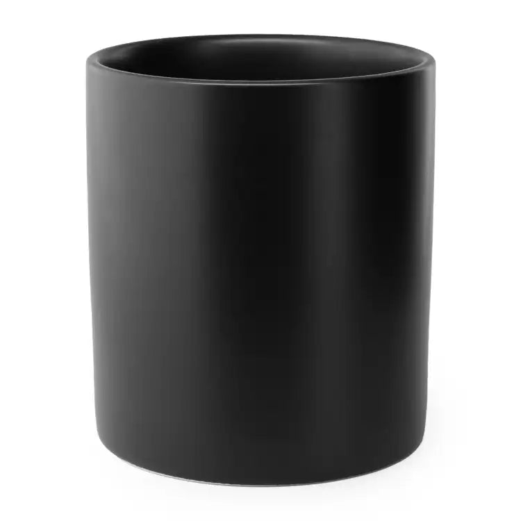 12oz Black Ceramic Tumbler