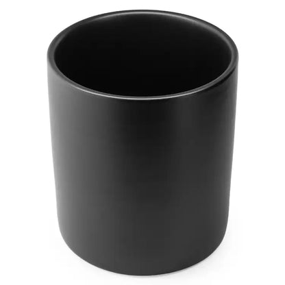 12oz Black Ceramic Tumbler