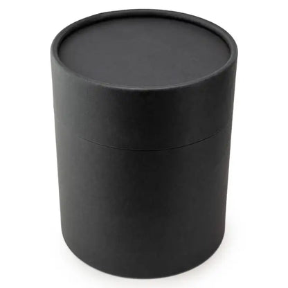 5" Black Paper Candle Tube