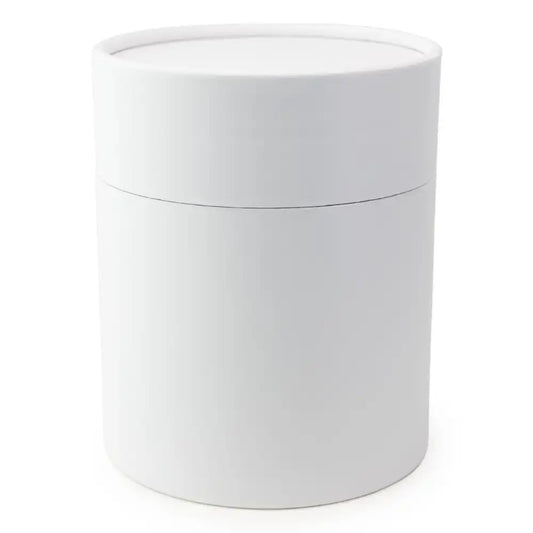 5" White Paper Candle Tube