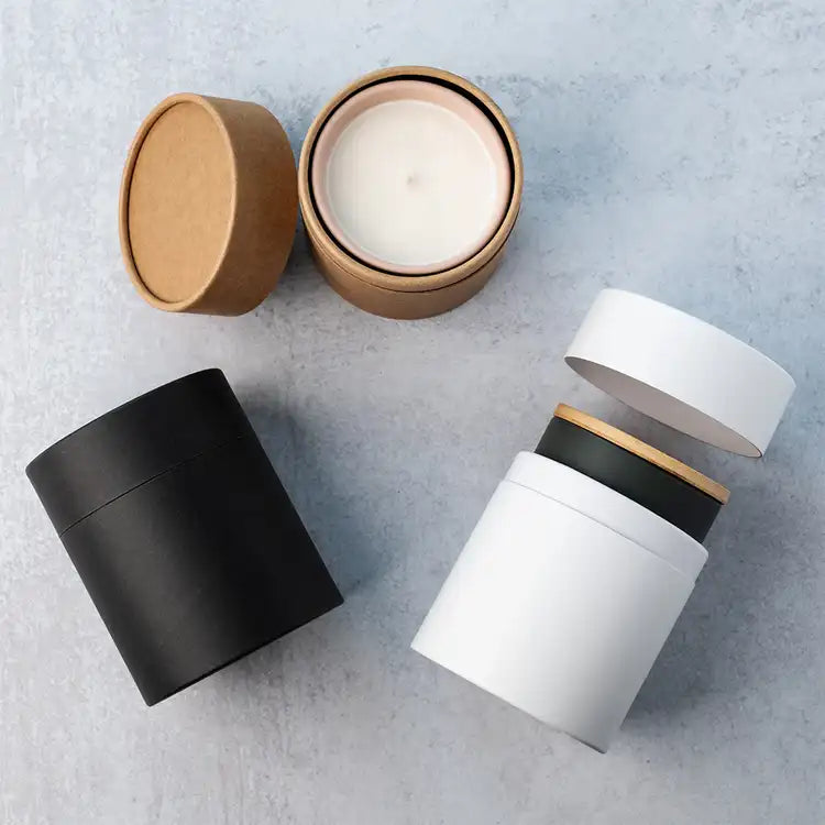 5" Kraft Paper Candle Tube