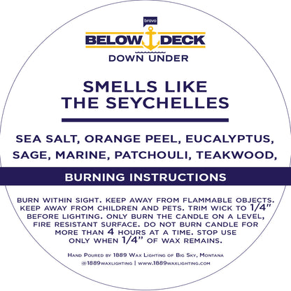 2" Warning/ Burning Instructions Label