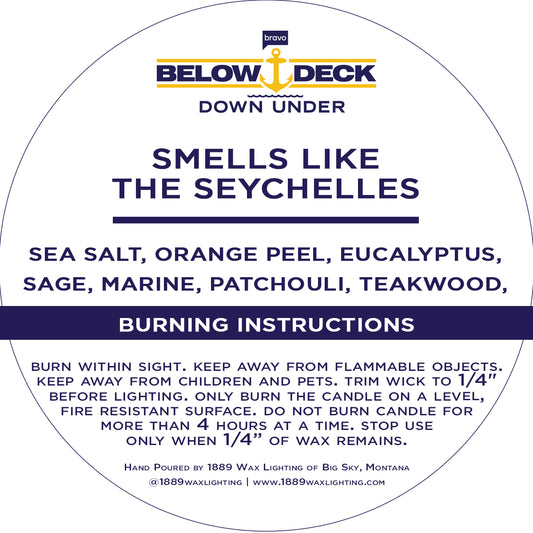 2" Warning/ Burning Instructions Label