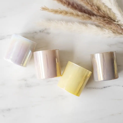 8.5oz White Iridescent Tumbler