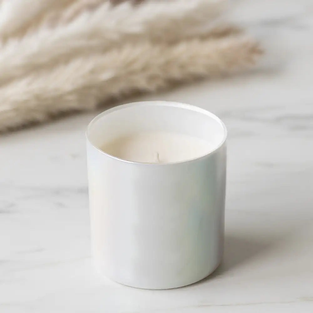 8.5oz White Iridescent Tumbler
