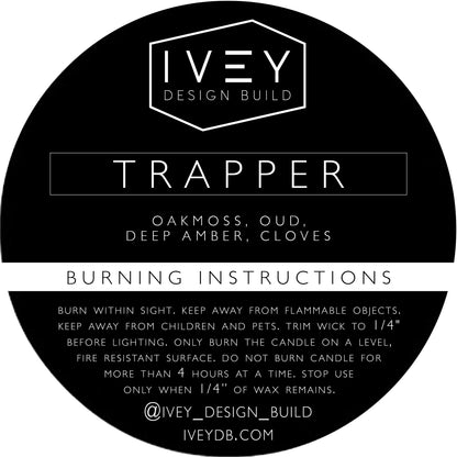 2" Warning/ Burning Instructions Label