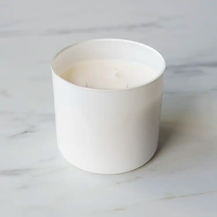 17oz White 3-Wick Tumbler