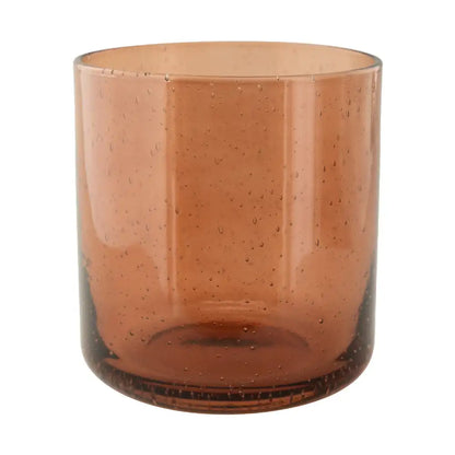 9oz Amber Bubble Tumbler