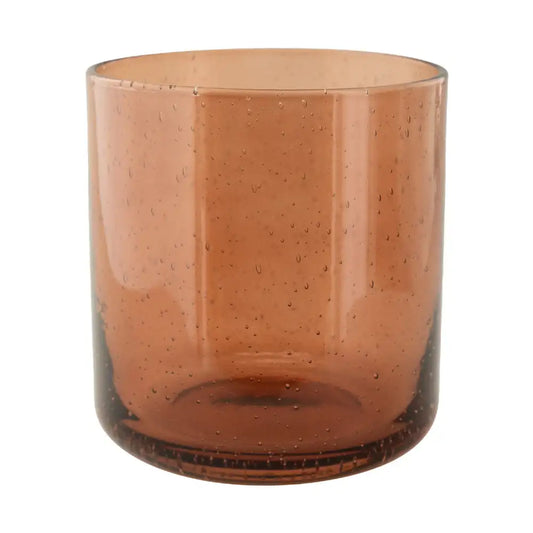 9oz Amber Bubble Tumbler