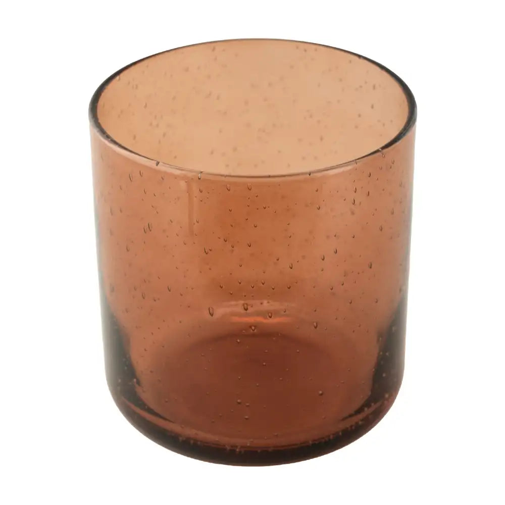9oz Amber Bubble Tumbler