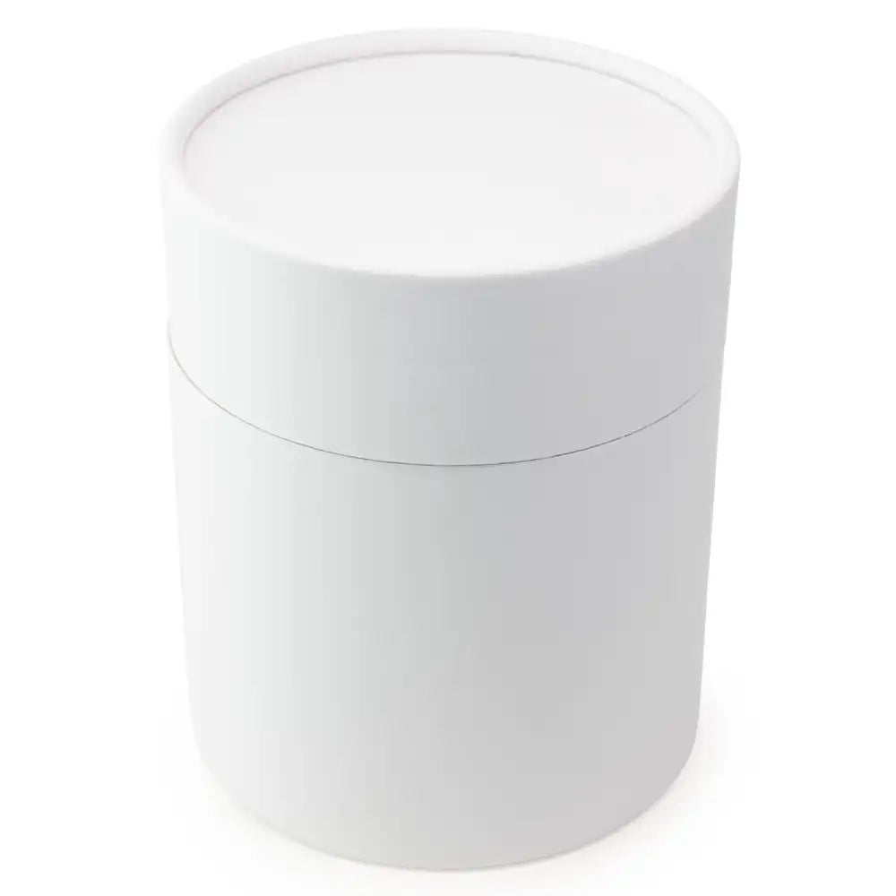 5" White Paper Candle Tube
