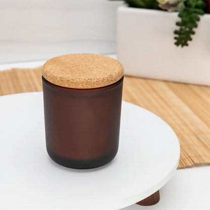 3oz Frosted Amber Tumbler