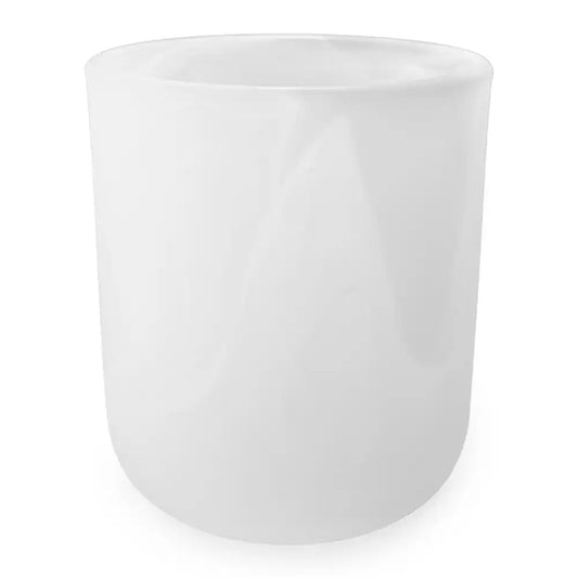 10oz Frosted White Swirl Tumbler