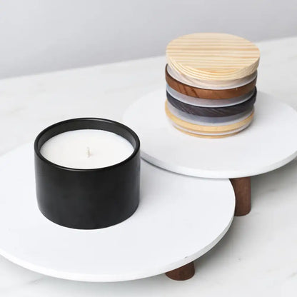 5oz Black Ceramic Tumbler