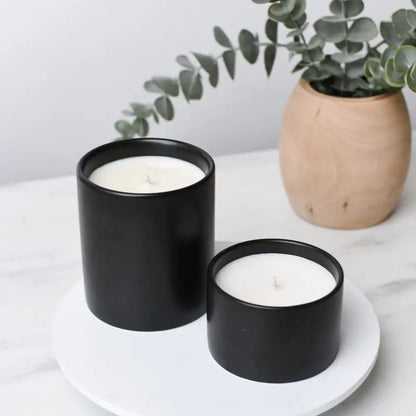 5oz Black Ceramic Tumbler