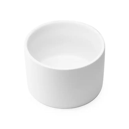 5oz White Ceramic Tumbler