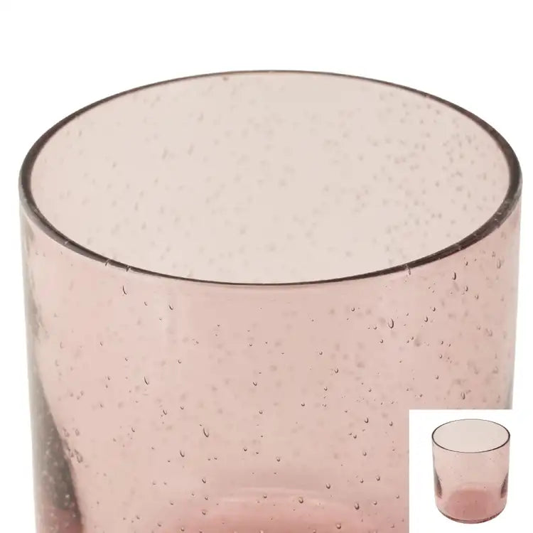 9oz Pink Bubble Tumbler