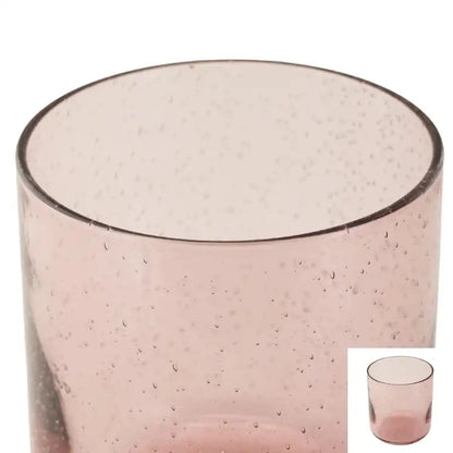 9oz Pink Bubble Tumbler