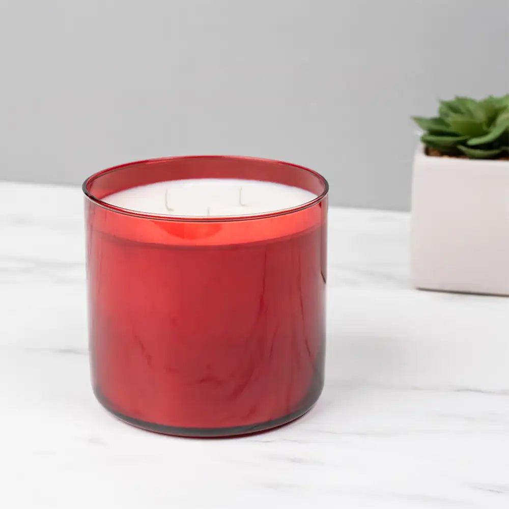 17oz Red 3-Wick Tumbler