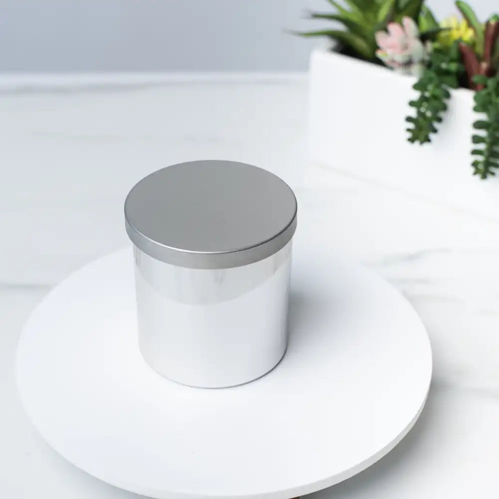 8.5oz Silver Tumbler