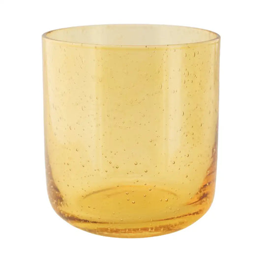 9oz Yellow Bubble Tumbler